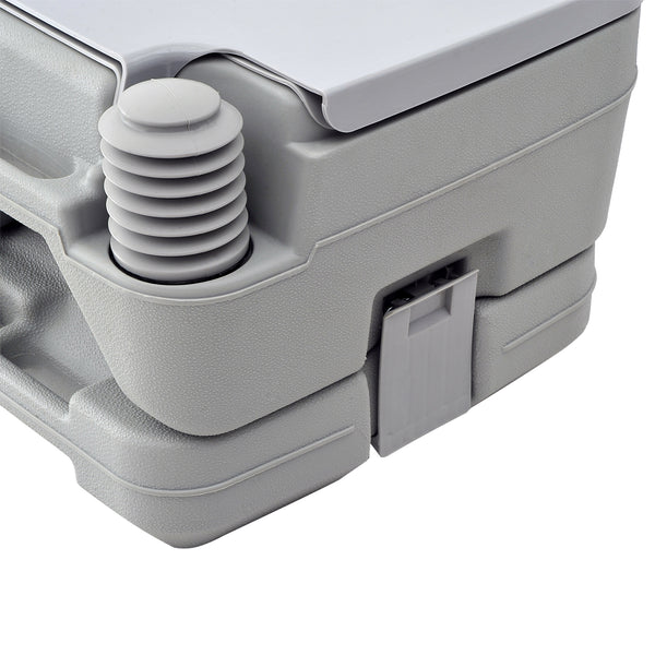 Toilettes de voyage portables avec réservoir à chasse d'eau, 10 litres