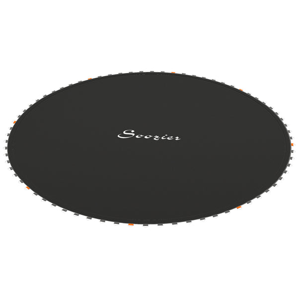 Replacement mat for 14-foot trampoline, black 