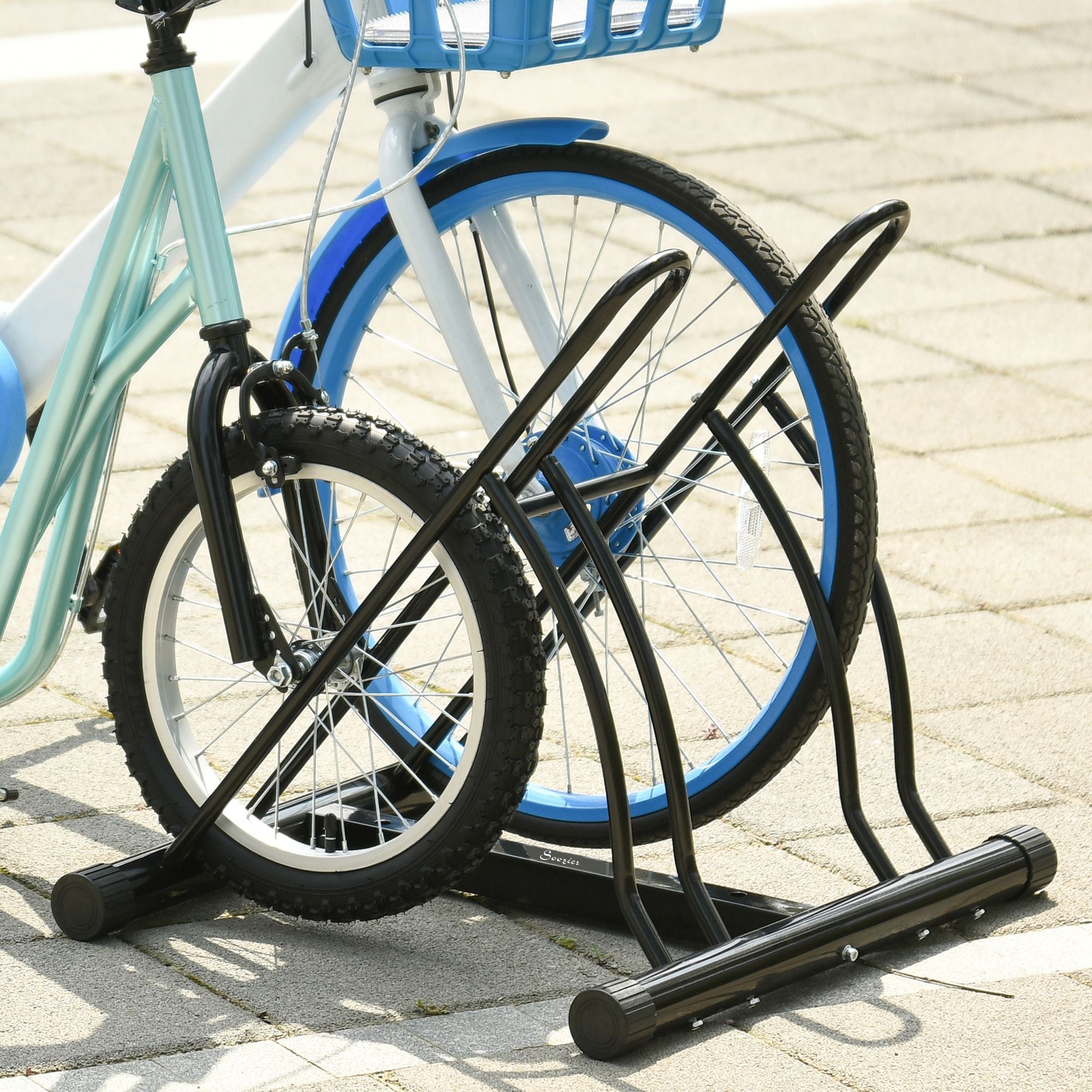 Bike rack for 2 bikes