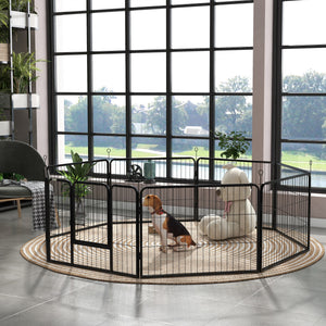 Heavy-Duty 8-Panel Dog Playpen