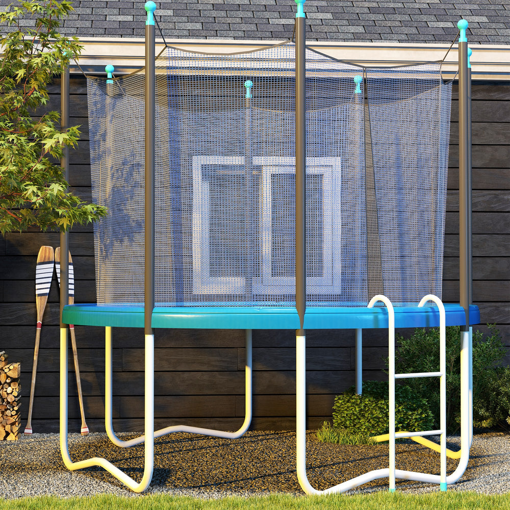 Coussin de rechange pour trampoline 14 pieds, bleu clair