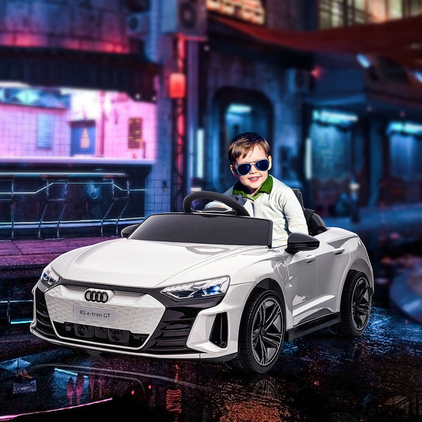 Audi 12V with remote control, white