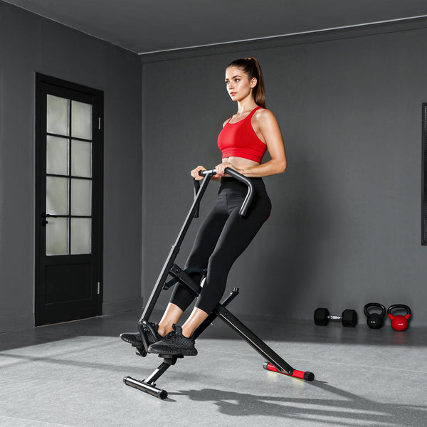 Machine à squat pliable pour entraînement complet avec siège ajustable