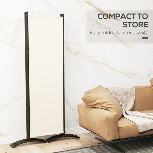 Paravent pliable à 6 panneaux, protection UV30+, beige