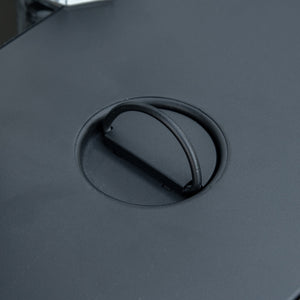 Table foyer au propane 50 000 BTU, noir