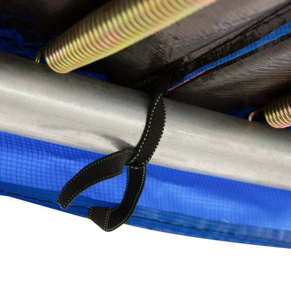 12ft Trampoline Spring Cover, Plastic Trampoline Replacement Pad Gym Bounce Jump Cover EPE Foam Safety Guard Padding Outdoor, Colorful