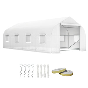 20x10 outdoor greenhouse for seedlings