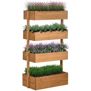 Jardinière surélevée à 4 niveaux