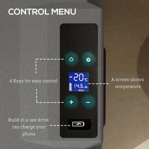 Glacière électrique de 50 litres 12/24 V