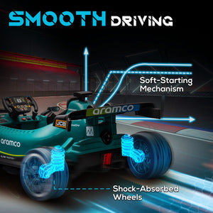 Kart électrique 12 V Aston Martin, vert