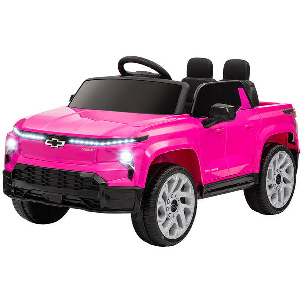 Licensed Chevrolet Silverado RST 12V with Remote Control, Pink
