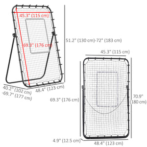 Filet de rebond, noir