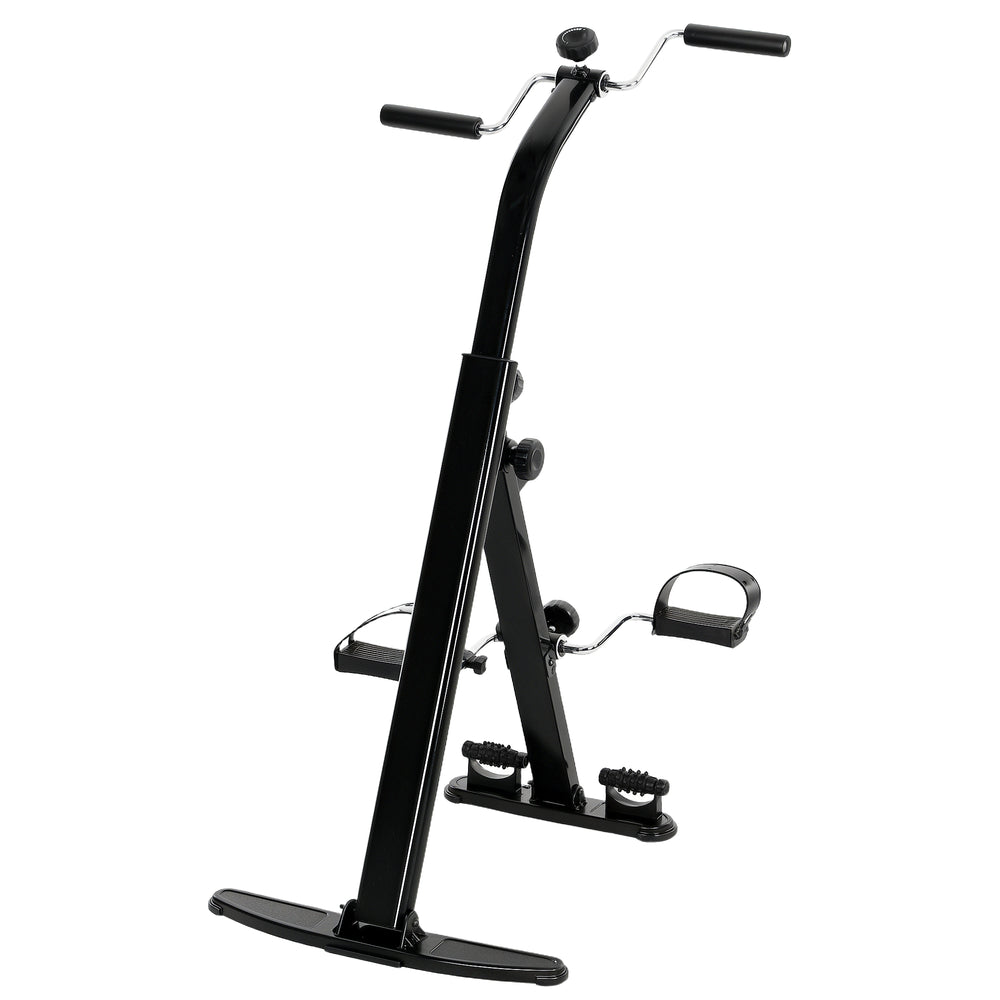 Vélo d'exercice pliable pour les jambes, avec écran LCD, pour la rééducation et la récupération des personnes âgées