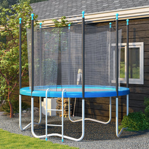Coussin de rechange pour trampoline 14 pieds, bleu clair