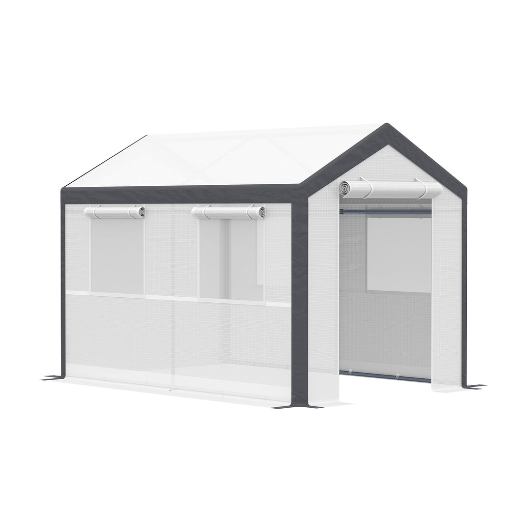 Sturdy garden greenhouse for vegetable seedlings