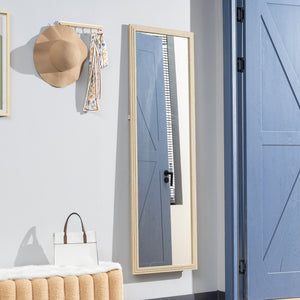 Miroir pleine longueur, beige