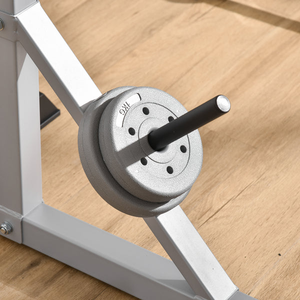 Support pour haltères en 2 pièces avec hauteur réglable, capacité de 200 kg