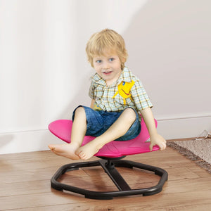 Pink Butterfly Children's Swivel Chair