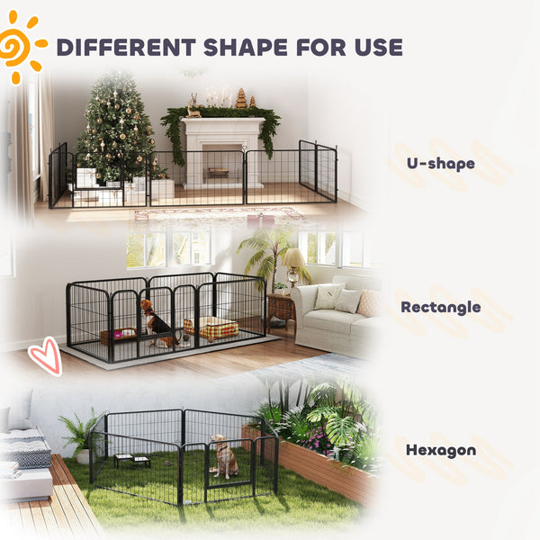 Caisse de mise bas à 7 panneaux avec tapis absorbants lavables