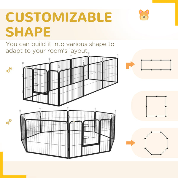 Heavy-Duty 8-Panel Dog Playpen