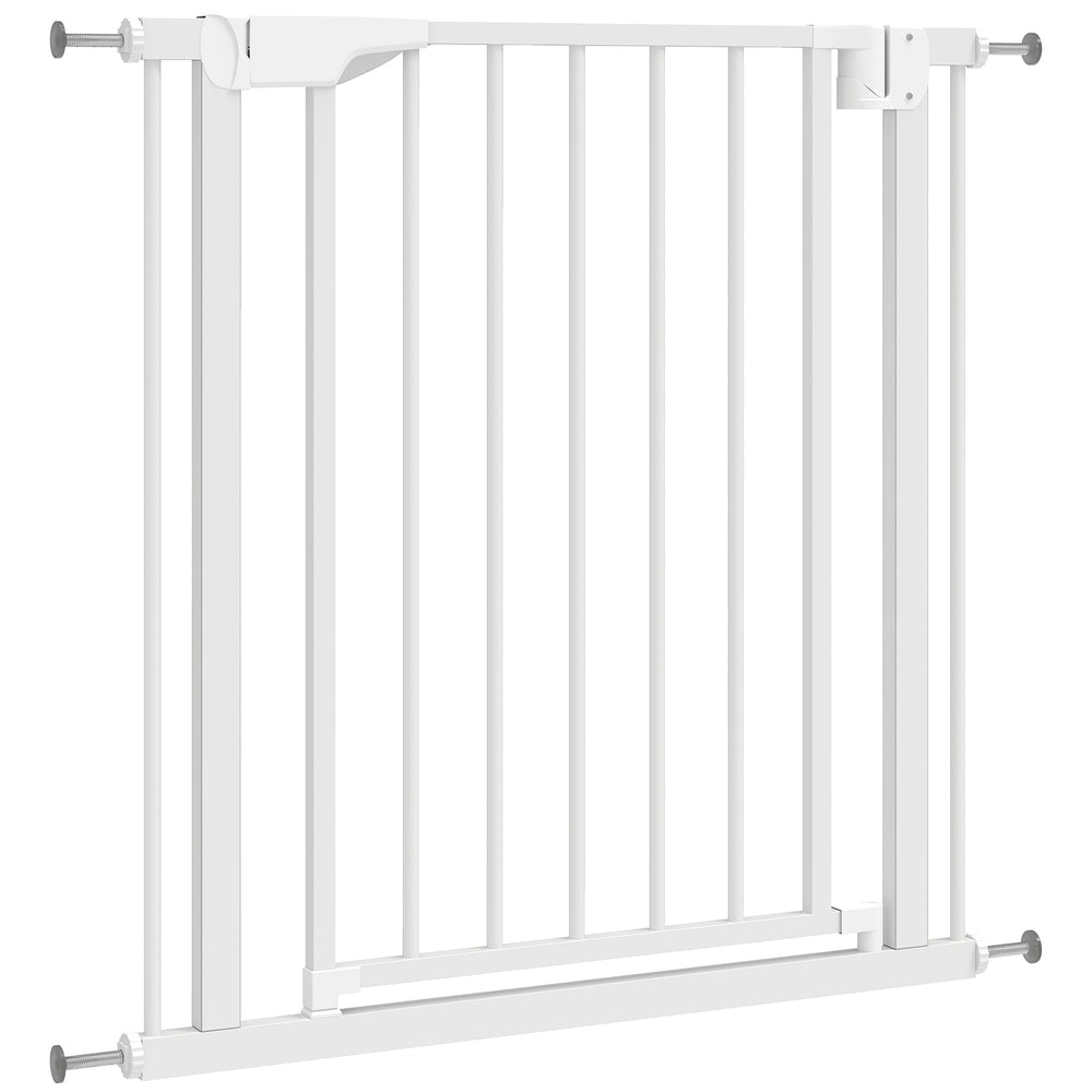 Barrière de sécurité automatique de 30 à 32 po, blanche