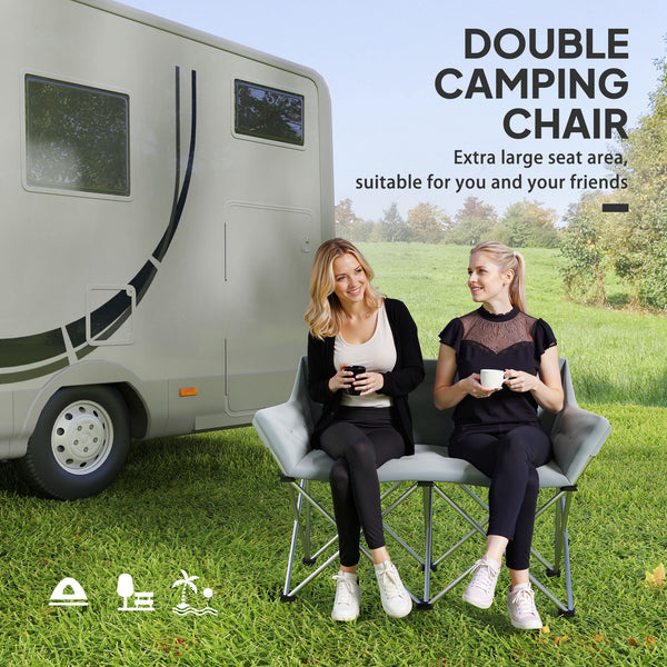 Double camping chair