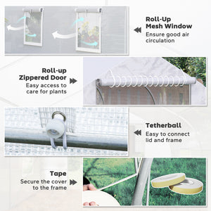 20x10 outdoor greenhouse for seedlings