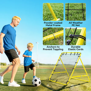 Rebound net, yellow