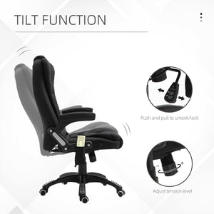 Ergonomic office chair with massage