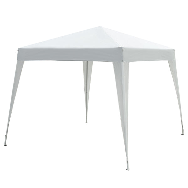 10 x 10 Folding Gazebo with Carry Bag, White