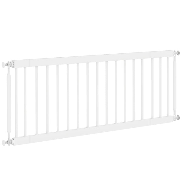 Barrière pour chien, blanche