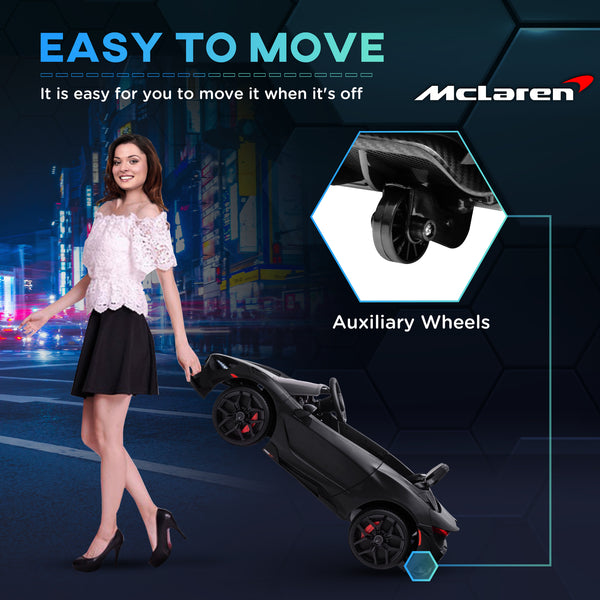 McLaren 765LT 12V with scissor doors, black
