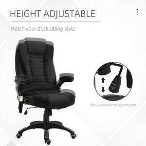 Ergonomic office chair with massage