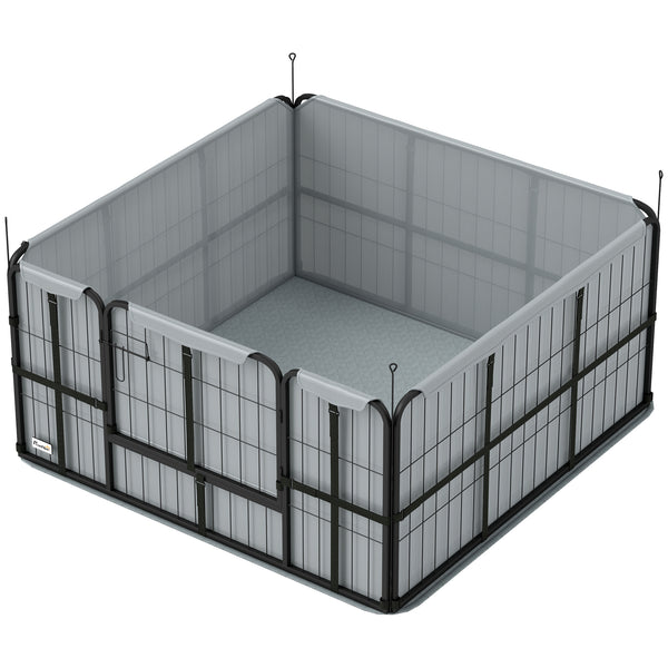 Caisse de mise bas à 4 panneaux avec tissu Oxford 600D coupe-vent