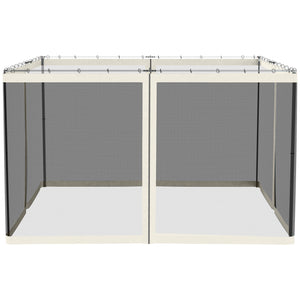 Replacement mosquito net for gazebo 10 x 12