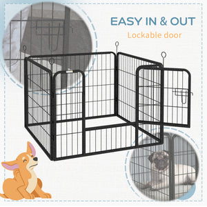 Metal Dog Playpen with Gate