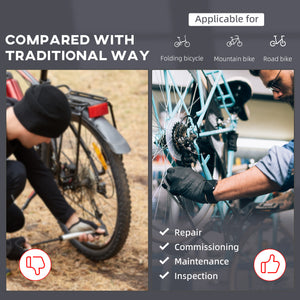 Support d'atelier pour réparation de vélos