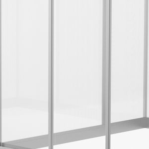 Serre de jardin avec panneaux en polycarbonate