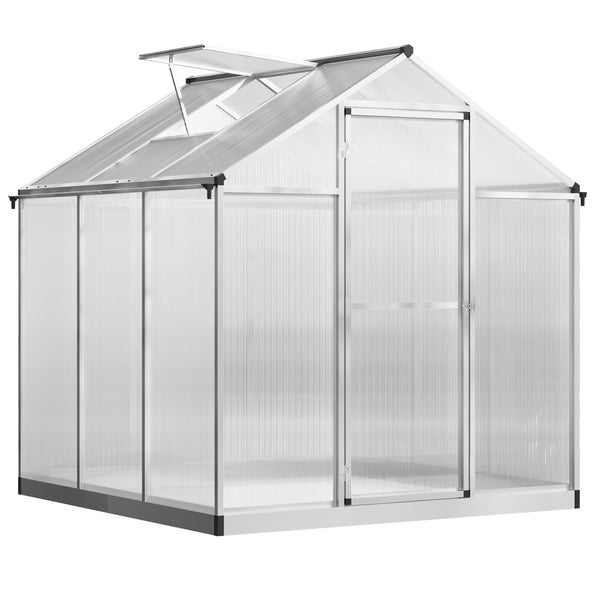Serre de jardin avec panneaux en polycarbonate