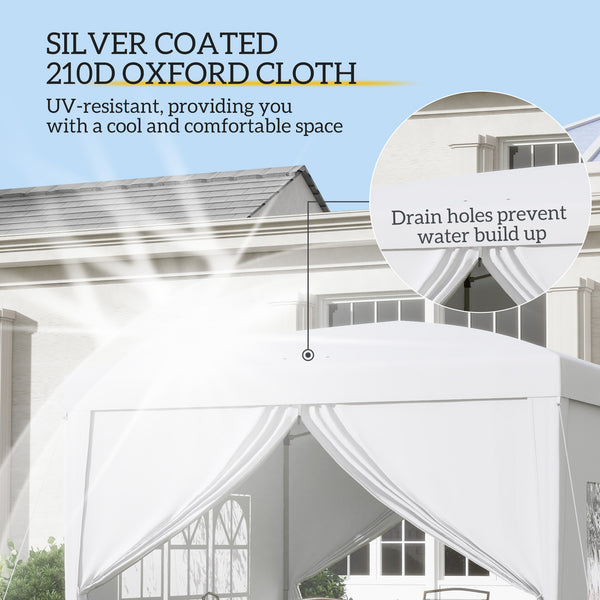 Tente pliante 10 x 10 avec sac de transport