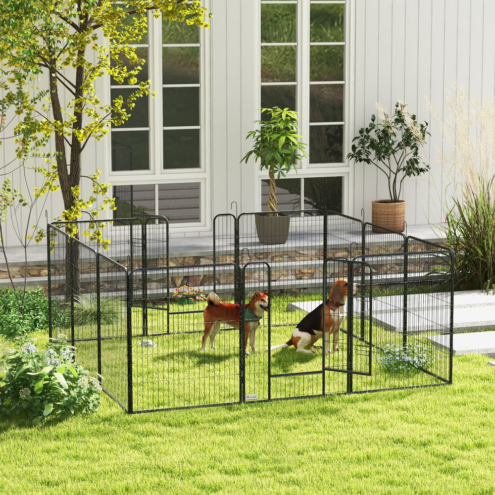 Dog park with gate