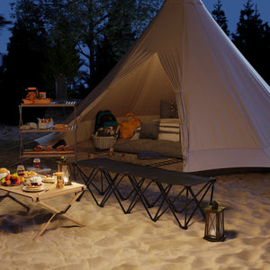 Chaise de camping pliante portable 4 places