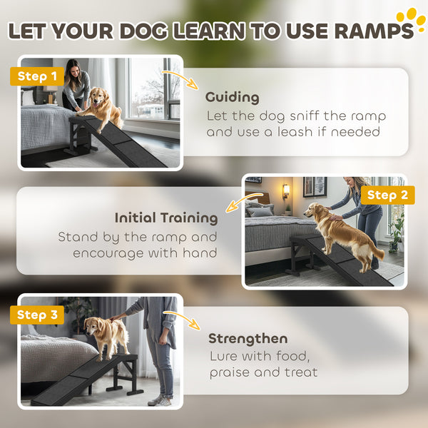 Pet ramp, black