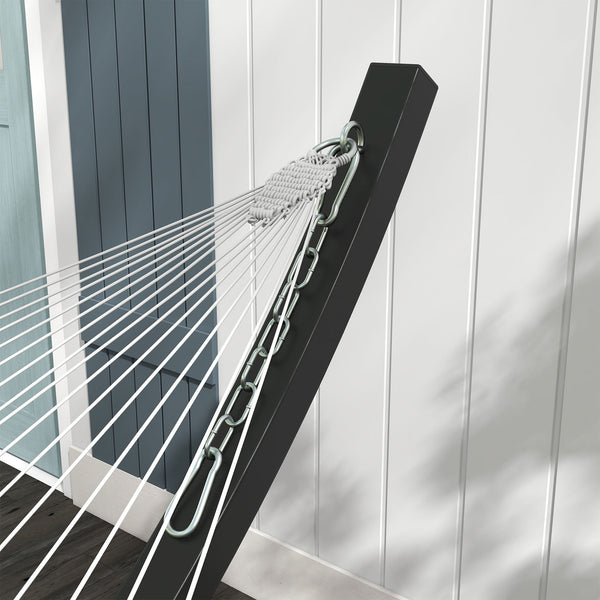 12' Hammock Stand with Steel Frame, Hammock Chair Stand Only for Garden, Camping, Picnic, Outdoor, Patio, Grey