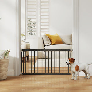 Barrière pour chien, noire