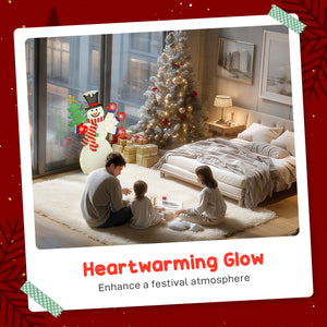 Bonhomme de neige lumineux de 1,2 m