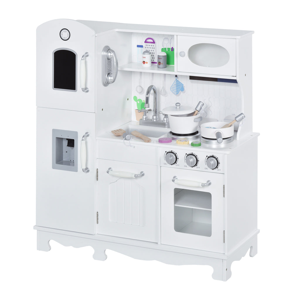 Grand ensemble de cuisine pour enfants avec téléphone et distributeur d'eau