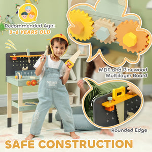 49-Piece Kids Workbench Play Set