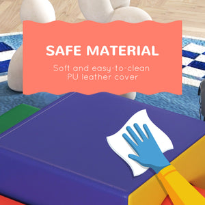 Ensemble de jeu en mousse 4 pièces, couleur classique