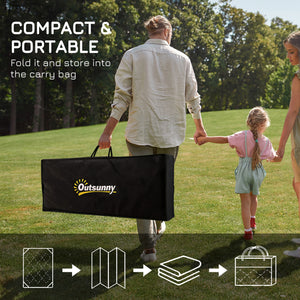 Tapis d'extérieur réversible avec sac de transport